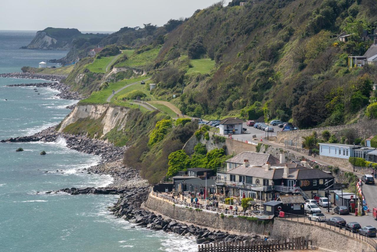 Stunning Sea Views Ventnor Apartment Exterior photo